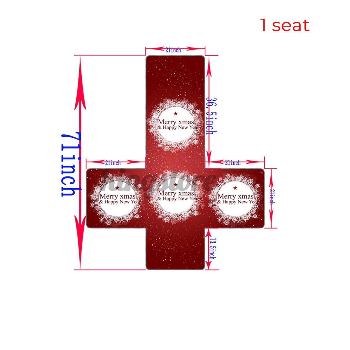 Bọc Ghế Sofa Phong Cách Giáng Sinh