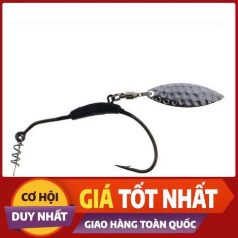 [ Xả Nhanh] lưỡi câu lure, lưỡi câu móc mồi mềm, nhái giả, nhái thật có thìa xoay