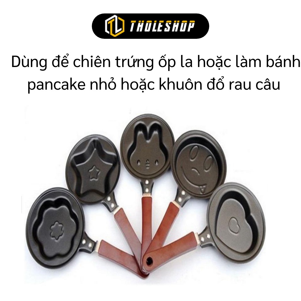 Chảo Chiên Trứng - Khung Rán Trứng - Chảo Ốp La Chống Dính Tạo Hình Dễ Thương 3177