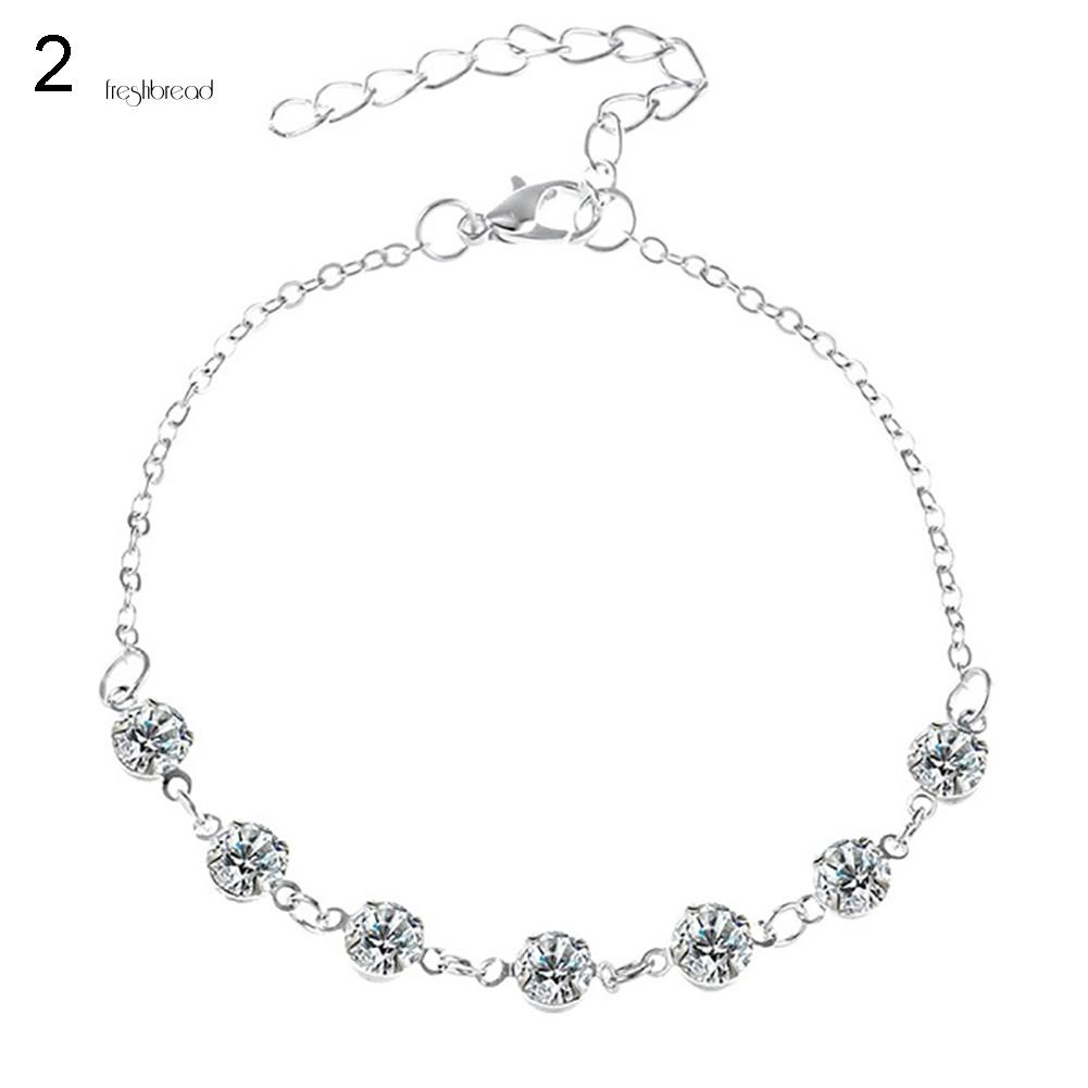 【 3C 】 vòng cổ chân đính đá pha lê thời trang | BigBuy360 - bigbuy360.vn