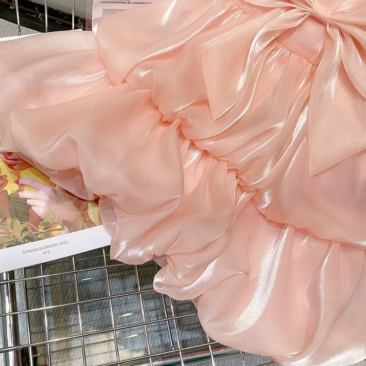 Đầm Công Chúa Không Tay Phong Cách Hàn Quốc Thời Trang Mùa Hè 2022 Mới Dành Cho Bé Gái