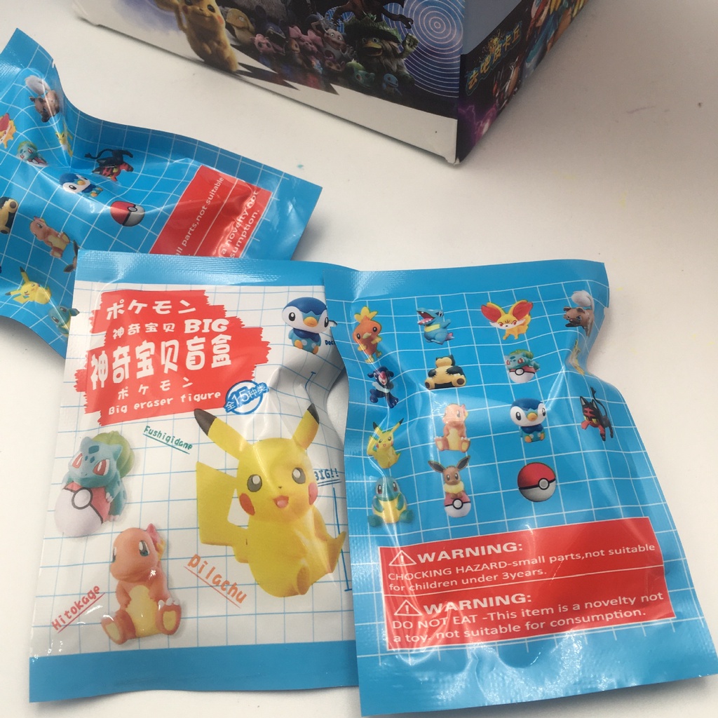 🐳mua 1 tặng 2🐳Gôm tẩy bút chì hình Pokémon, đồ dùng học tập dễ thương, đẹp mắt làm quà tặng học sinh