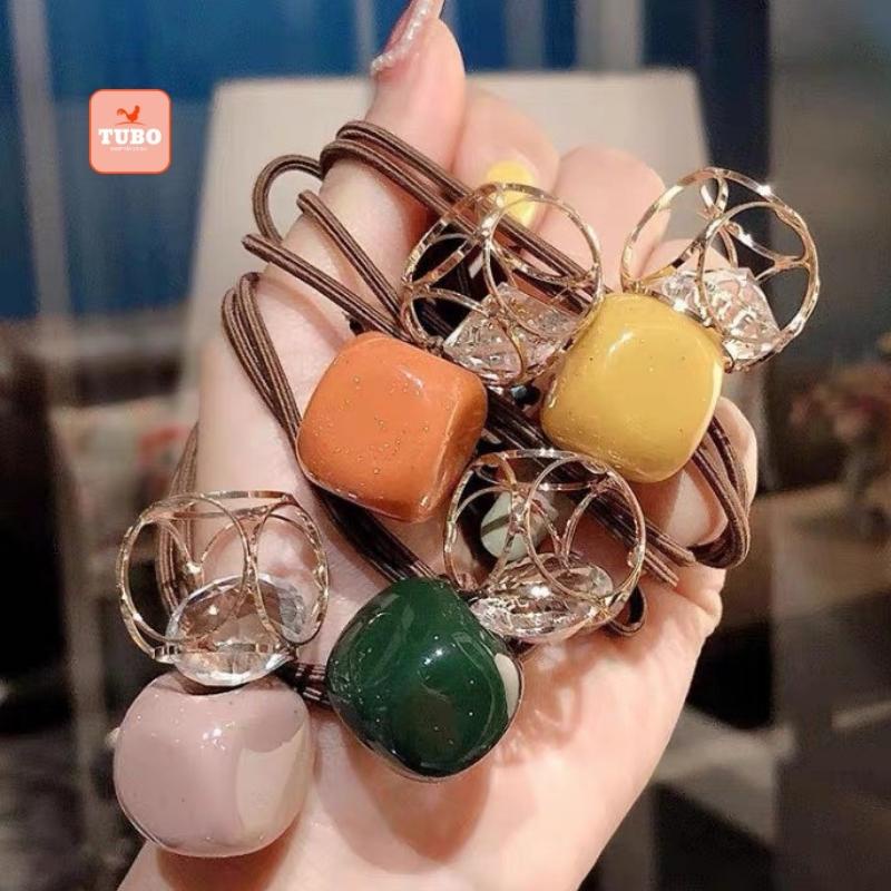 Dây buộc tóc đa dạng mẫu mã nhiều màu dễ thương dành cho nữ - Tubo Shop