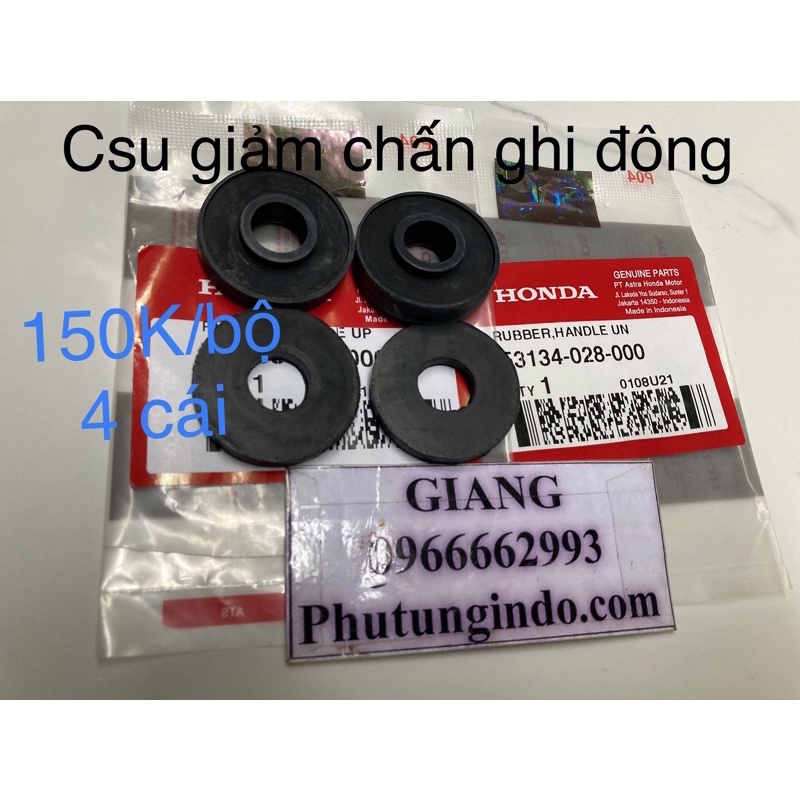 Cao su giảm chấn, giảm giật tay lái win 100 chính hãng Honda Japan
