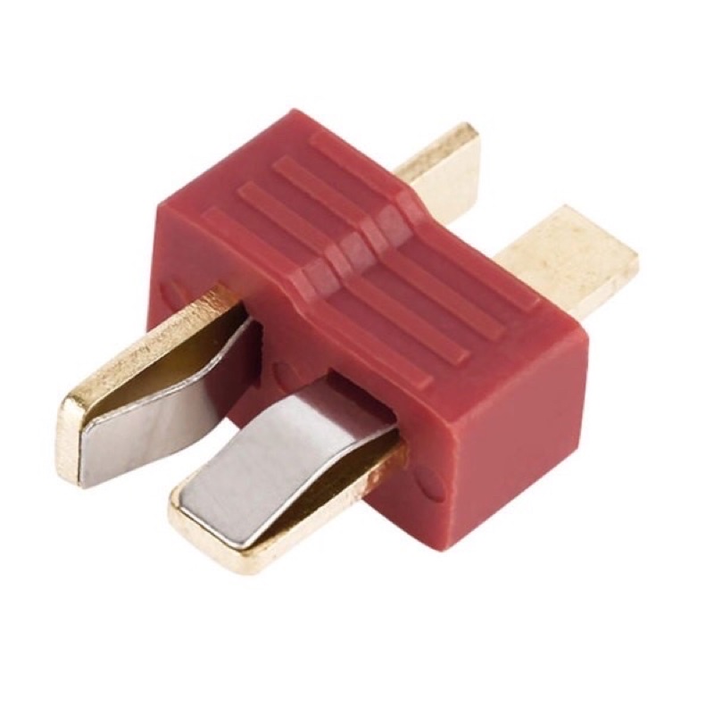 Giắc cắm pin lipo chữ T  loại xịn có vân sọc cho xe cano điều khiển, máy bay flycam điều khiển từ xa