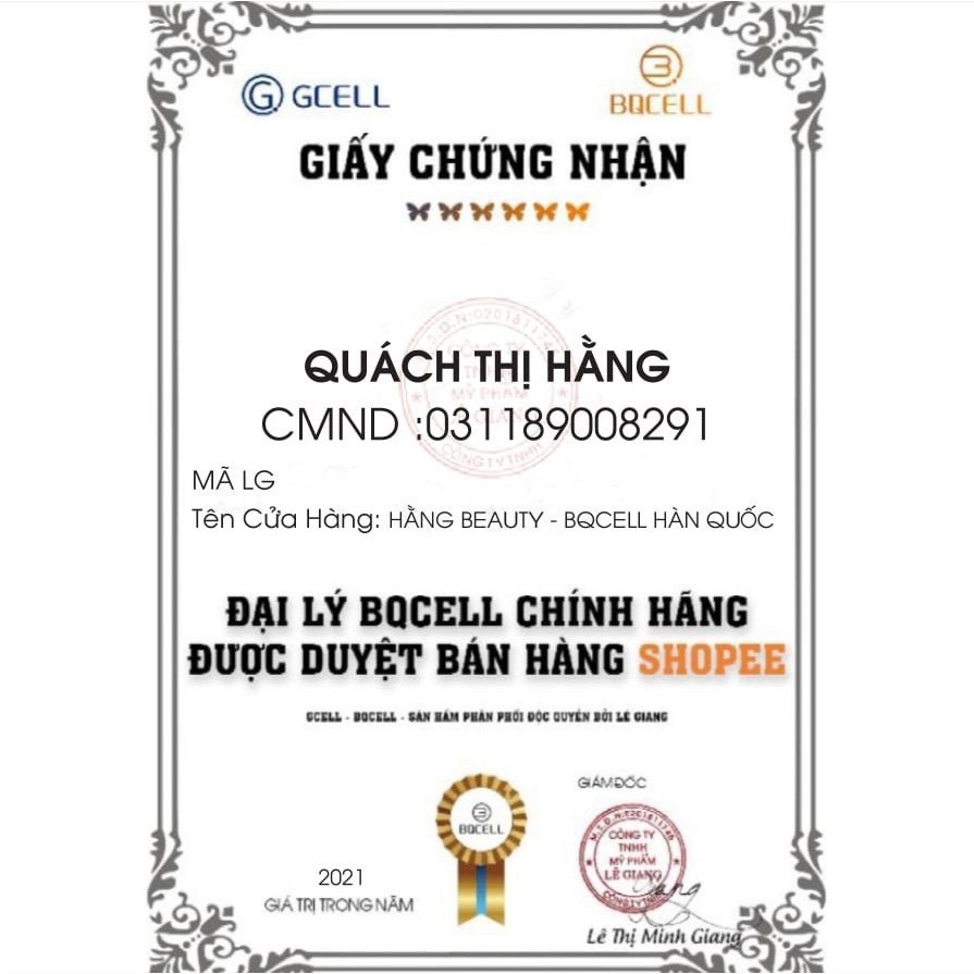 Sữa rửa mặt cao cấp ( GCELL) | BigBuy360 - bigbuy360.vn