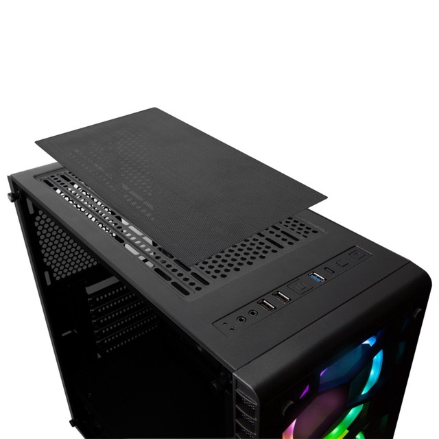 Vỏ case máy tính Xigmatek Venom | Kính cường lực | Hỗ trợ lắp main E-ATX  | BigBuy360 - bigbuy360.vn