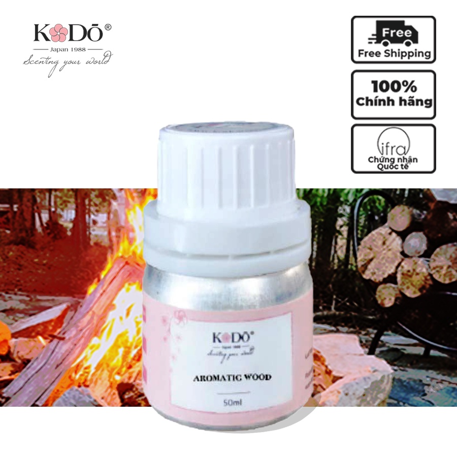 Tinh Dầu Nước Hoa Nhập Khẩu Thơm Phòng Kodo Aromatic Wood - Nguyên Chất - 3 Tầng Hương Thơm Độc Đáo - 10ml/50ml/110ml