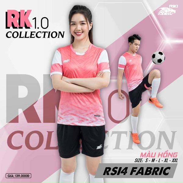 Bộ Quần Áo Bóng Đá Nam Nữ Chính Hãng Riki RK1.0 - Phong Cách Mới Thiết Kế Mới - Mẫu Mới Nhất 2022