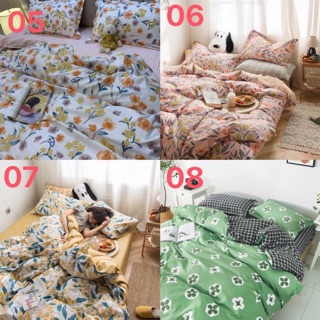 Set Chăn Ga Cotton Poly Nhập Khẩu 2020