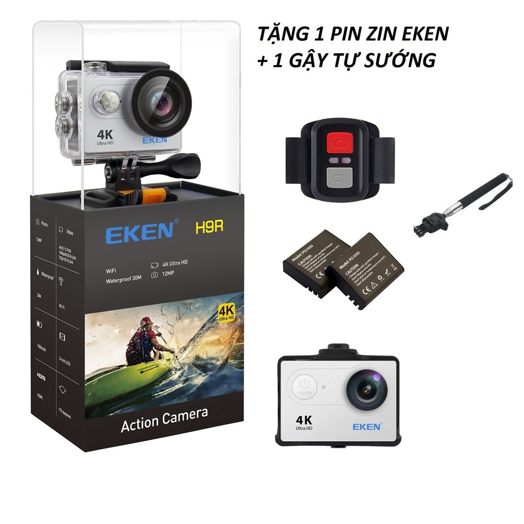 Camera EKEN H9R V8.0 4k WIFI bản mới nhất