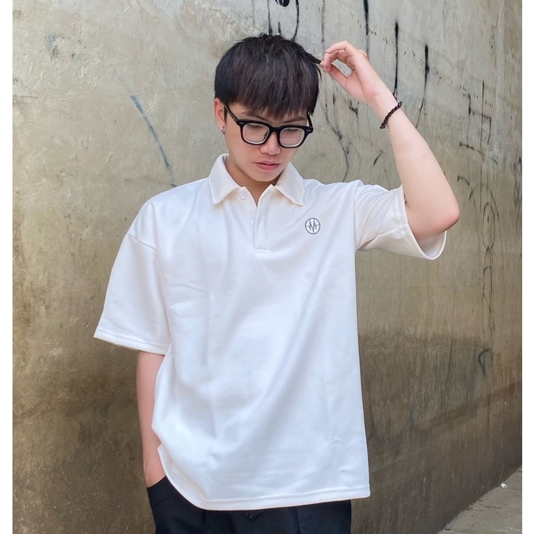Áo Polo Nam Nữ Thời Trang MENTAL® M Logo Casual