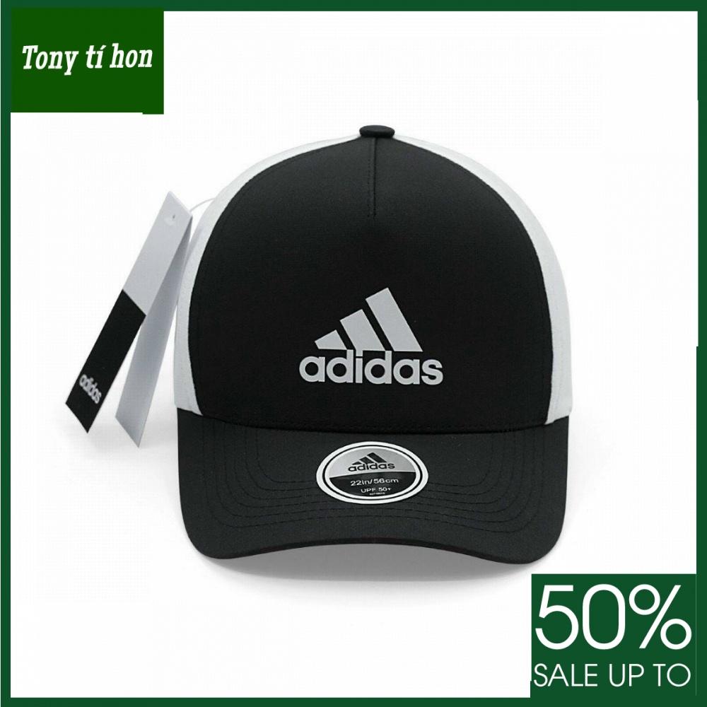 Tony tí hon_ tặng quà khi mua_ Mũ nón kết lưỡi trai A.di.das Taylormade trắng đen bít đuôi cao cấp