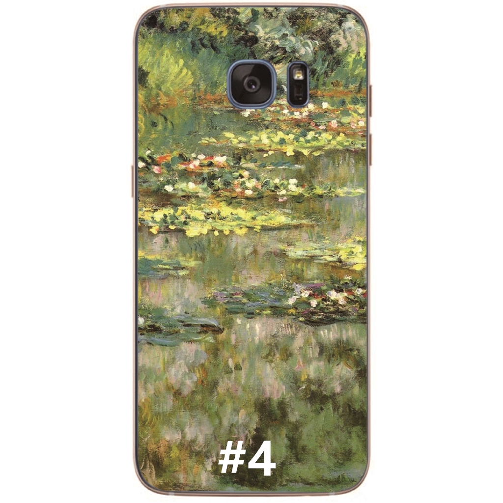 Ốp điện thoại TPU chống sốc hình tranh Van Gogh cho Samsung Galaxy Note5/Note 4/S6/S7 Edge