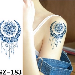 Hình xăm dán tạm thời 15 ngày sắc nét y xăm thật không thể tẩy xóa