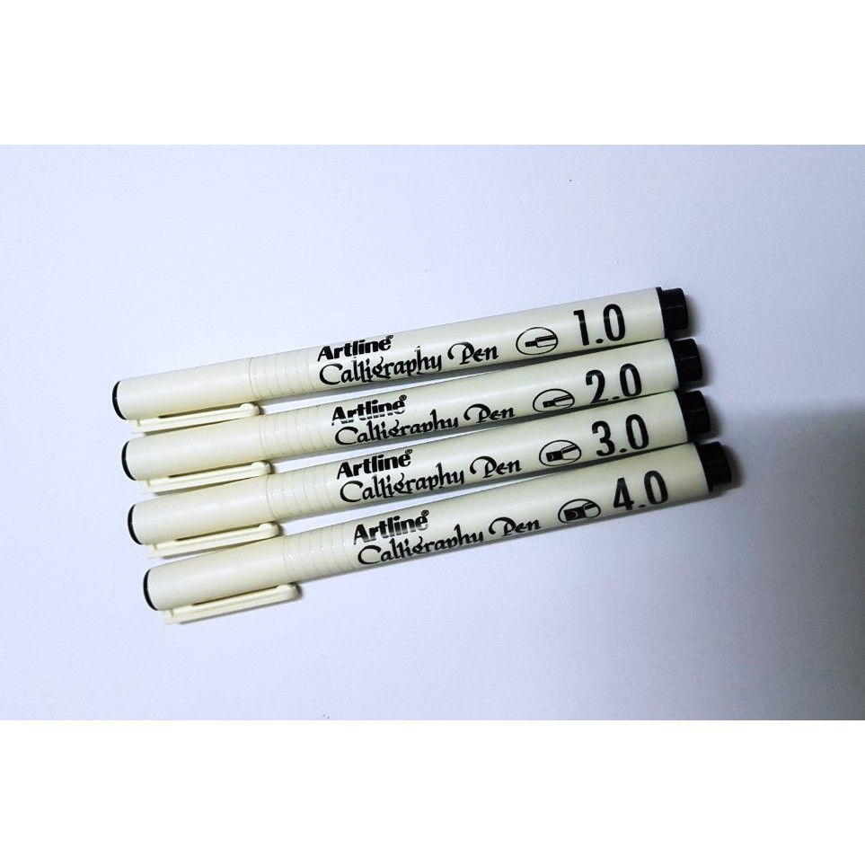 BÚT VẼ KỸ THUẬT VẼ BẢN ĐỒ ARTLINE CALLIGRAPHY PEN/cây