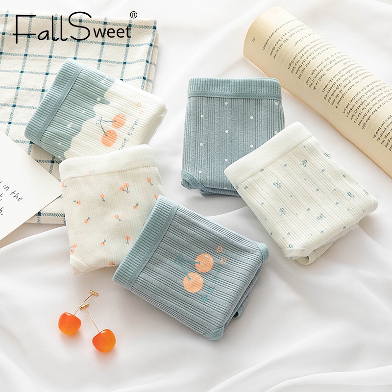 Quần lót FallSweet bằng cotton mềm mại thoải mái gợi cảm dành cho nữ