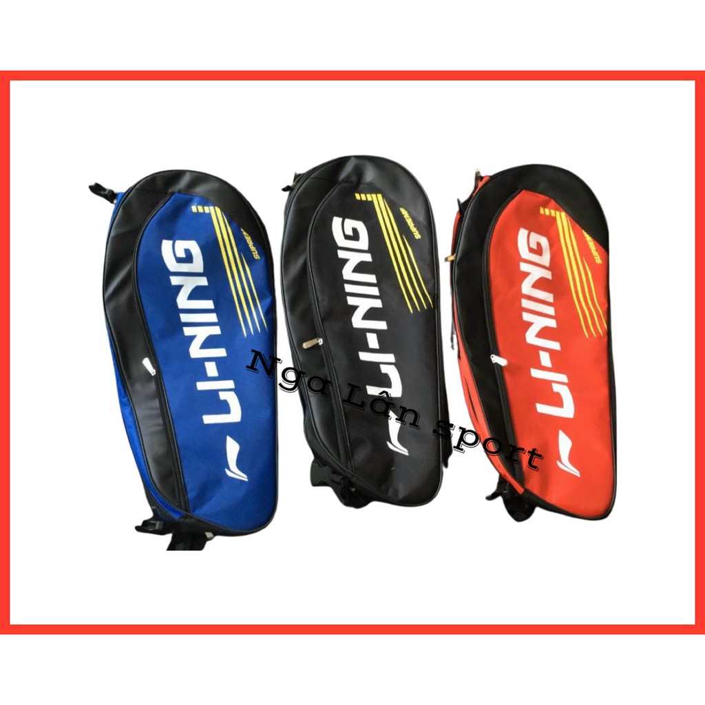Bao  đựng vợt cầu lông tennis 3 ngăn 2 quai  loại đẹp chống nước nhiều mẫu đẹp