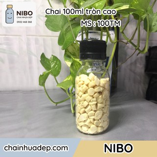 [Chai nhựa 100ml] 100 chai đựng sữa chua | MS: 100TM