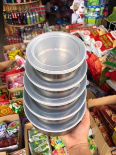 🍊BỘ THỐ LẠNH INOX 5 MÓN