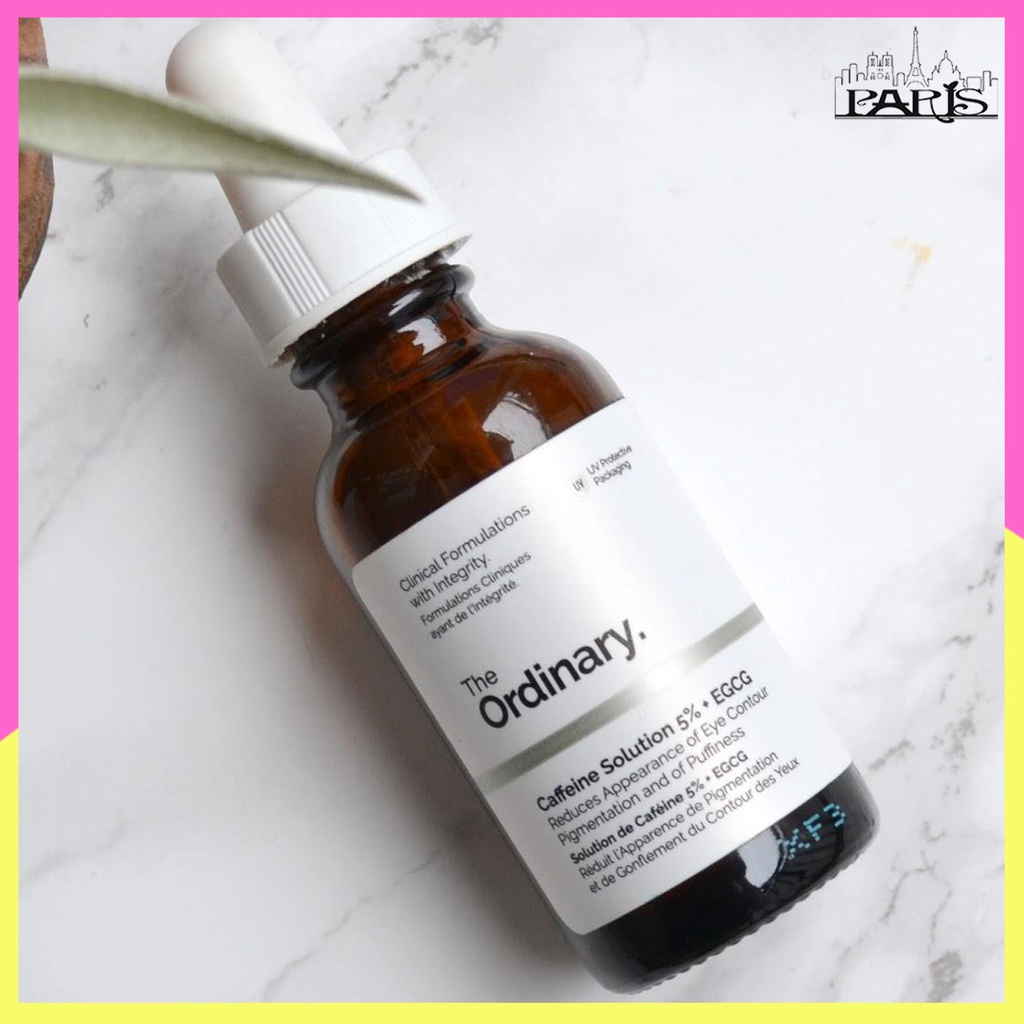 The Ordinary Caffeine 5% + EGCG 30ml, Serum dưỡng mắt The Ordinary - The Paris