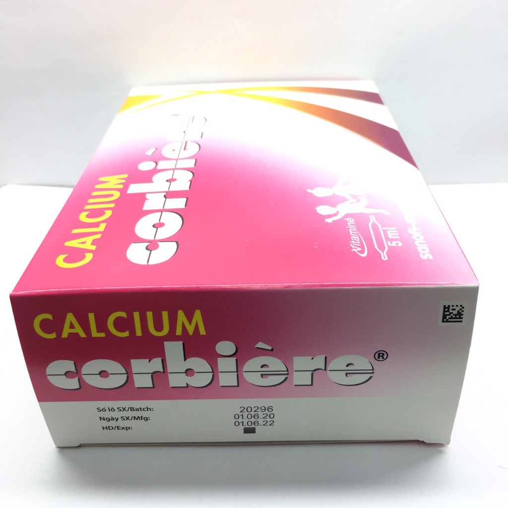 Calcium corbiere TE hộp 30 ống x 5ml