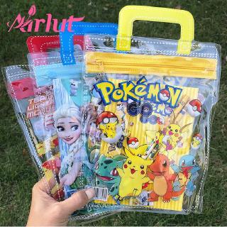 Cute Cartoon Stationery Set Spider Man KT Sophia Pokémon Stationery