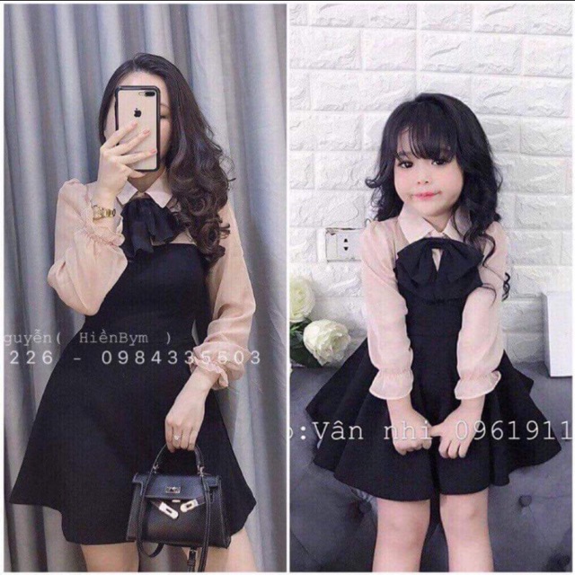 Đầm cặp Mẹ con