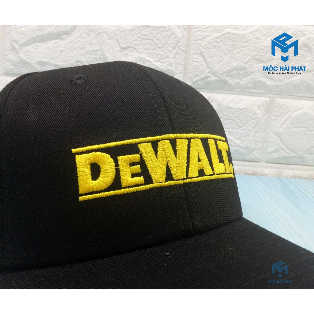 MŨ LOGO DEWALT Mộc Vui