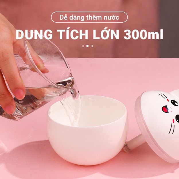 Máy Phun Sương Tạo Ẩm, Máy Xông Tinh Dầu 250ml