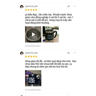 CỐC TỰ KHUẤY - CỐC PHA CAFE TỰ ĐỘNG.( Hàng đẹp)