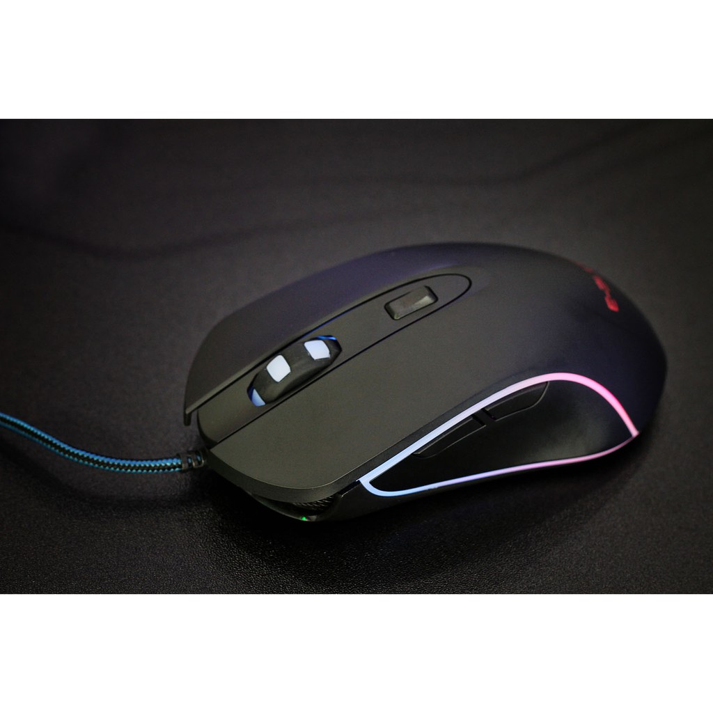 Chuột Eblue EMS667 RGB Gaming Black | BigBuy360 - bigbuy360.vn