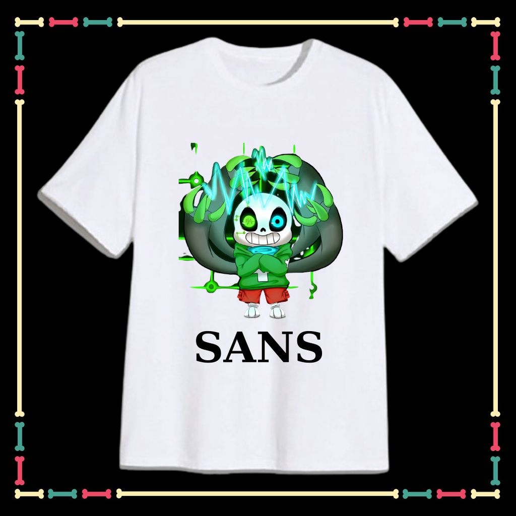 Áo Thun trẻ em mẫu Undertale Sans xịn xò size áo từ 10kg đến 90kg