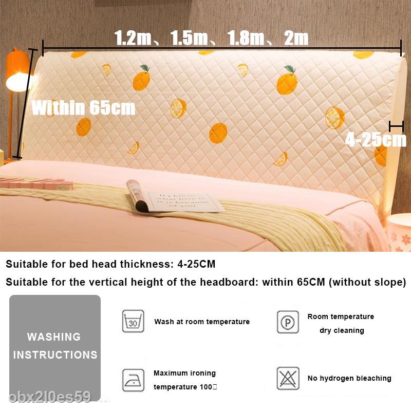 HOT Vỏ Bọc Đầu Giường Chống Bụi Chất Liệu Mềm Mại Phong Cách Bắc Âu