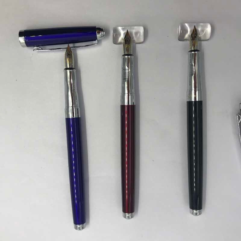 Bút máy Việt Nam BMD003 thân thép chuyên dụng ngòi mài bơm mực dễ dàng sử dụng cho trẻ nhỏ combo 2 bút chỉ 50k