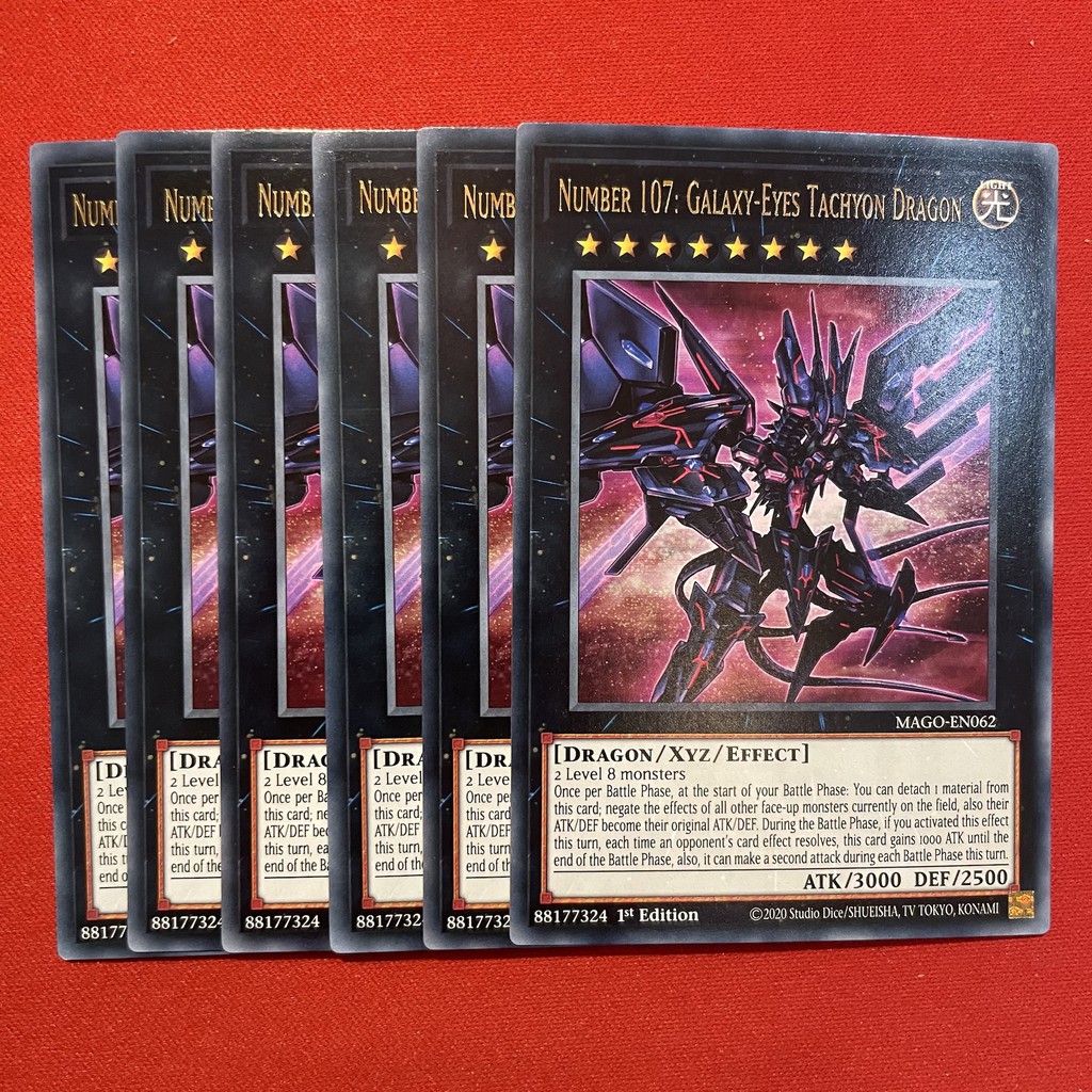 EN]Thẻ Bài Yugioh Chính Hãng] Number 107: Galaxy-Eyes Tachyon Dragon
