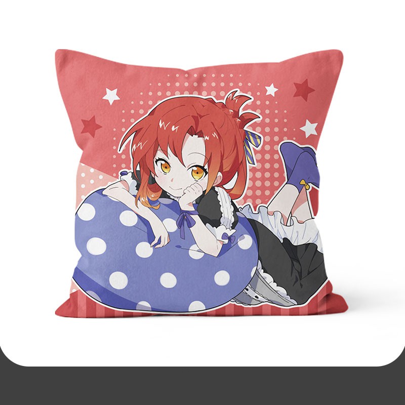 Gối IN HÌNH Honkai Impact 3 ver ngủ game chibi gồm cả vỏ và ruột chất đẹp êm ái tiện lợi
