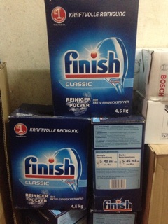 Bột rửa bát Finish