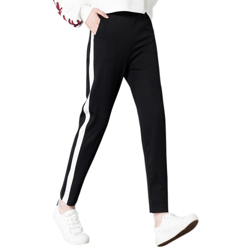 Quần thể thao nữ ống rộng có túi | BigBuy360 - bigbuy360.vn