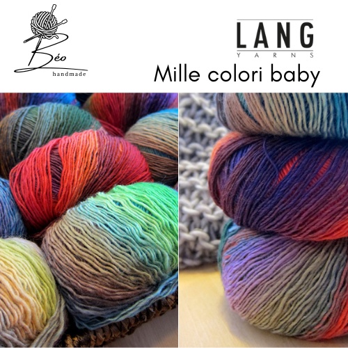 Cuộn len 100% Virgin Wool LANG Mille Colori Baby