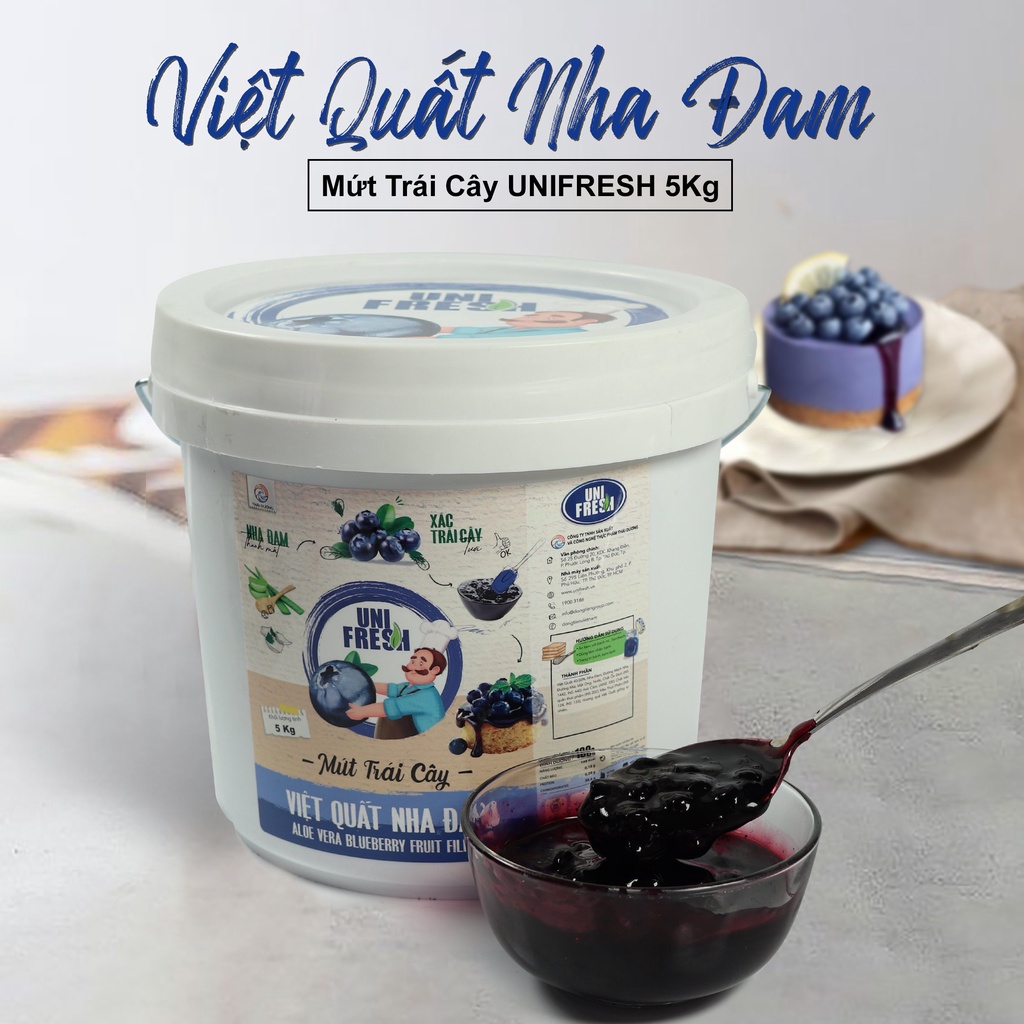 MỨT TRÁI CÂY 5 KG VỊ VIỆT QUẤT-UNI