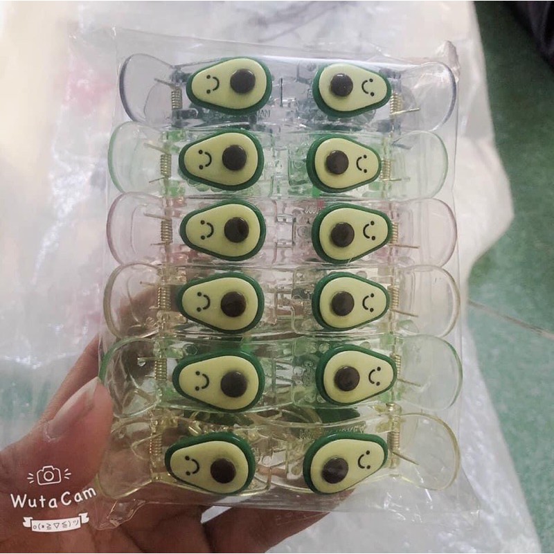 1 chiếc kẹp 5 răng hình thú cute dễ thương