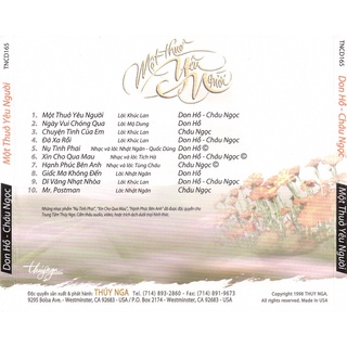 Bộ 9 đĩa cd nhạc don hồ 3