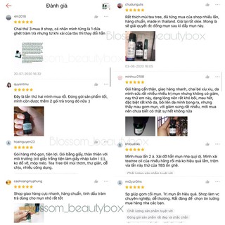 20ml Tinh dầu tràm trà Tea tree oil chấm mụn cấp tốc TBS