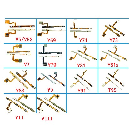 Mạch Nút Nguồn Cho Điện Thoại Vivo V5 V7 Plus V9 V11i V11 Y53 Y55 Y71 Y81 Y85 Y91 Y93 Y95 Y97 V15 Pro Y91C Y91i
