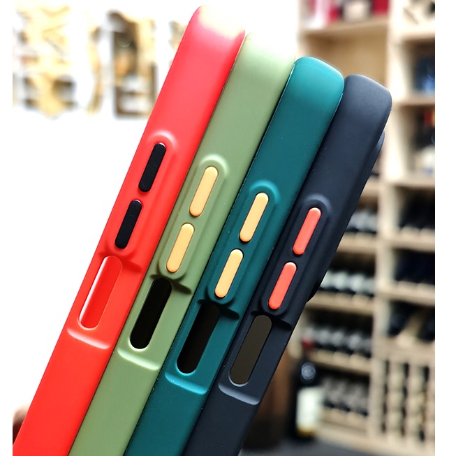 Ốp Điện Thoại Trong Mờ Chống Sốc Bảo Vệ Camera Cho Xiaomi POCO M4 Pro 4G X4 5G X3 NFC