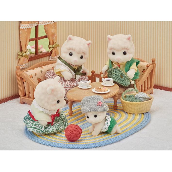 Đồ Chơi Sylvanian Families Gia Đình Lạc Đà Woolly Alpaca