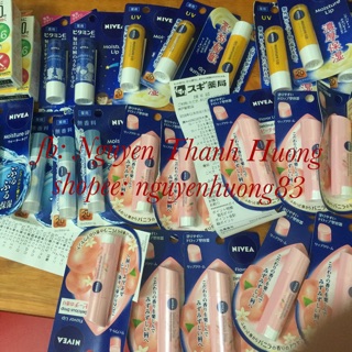 Son môi Nivea của Nhật Bản (hàng kèm bill)