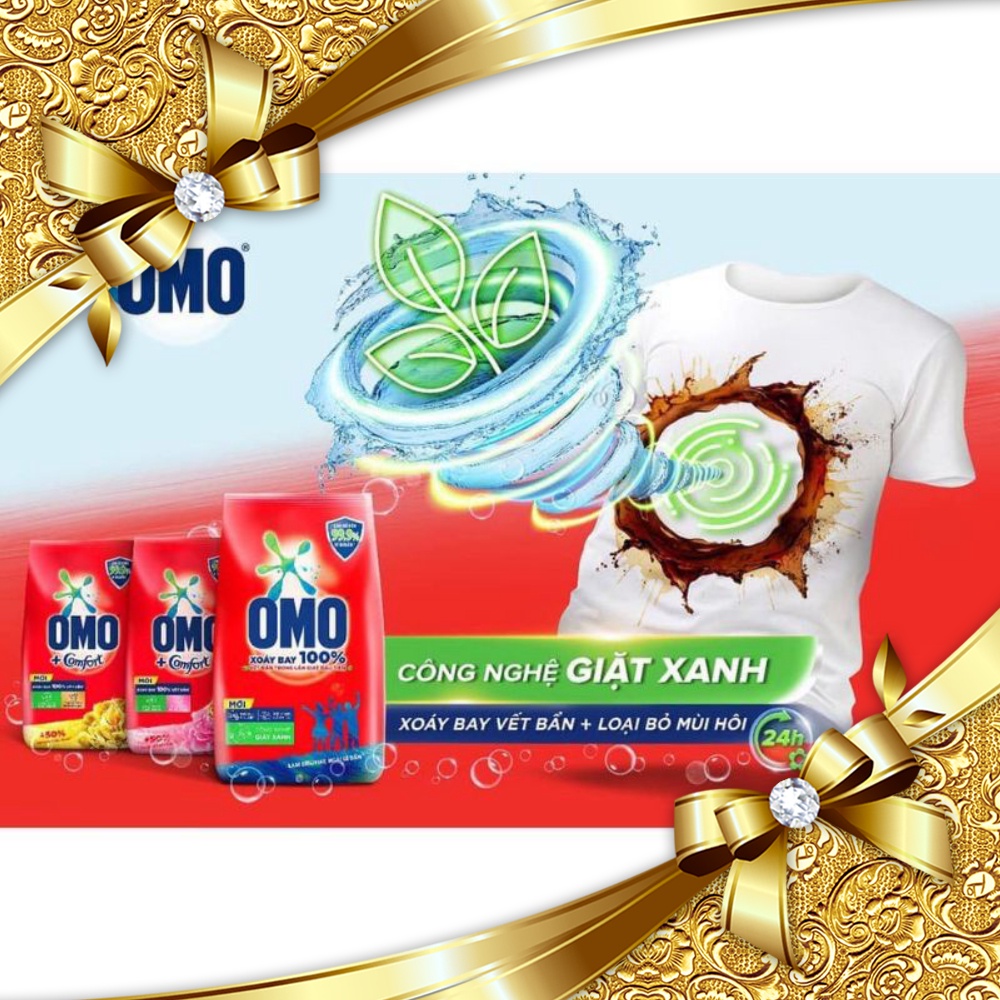 BỘT GIẶT tay OMO 6kg