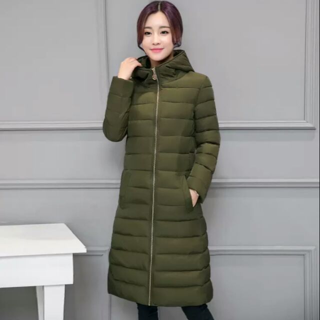Áo phao dài tra order